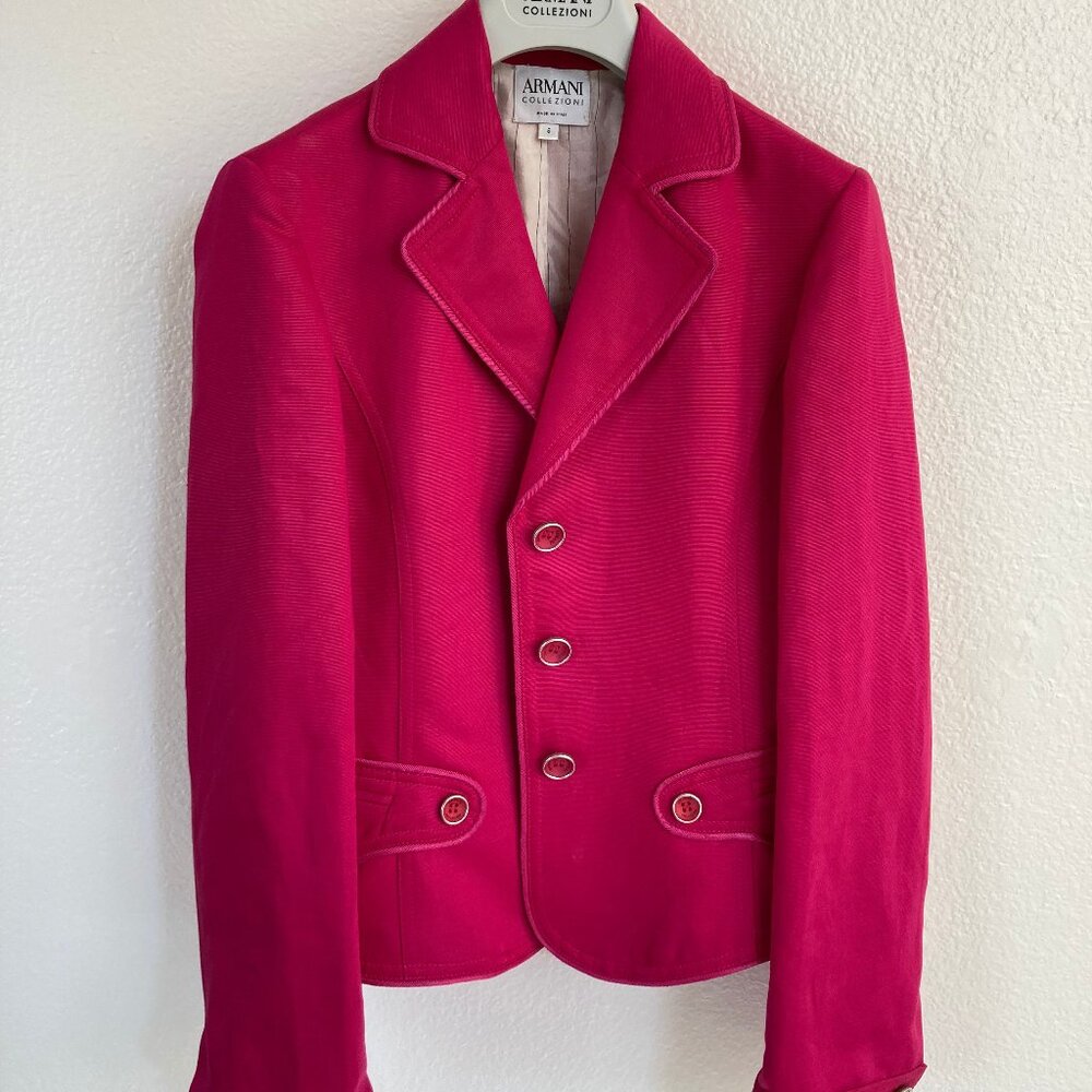 Pink Giorgio Armani Blazer